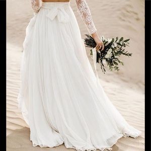 Bridal skirt
